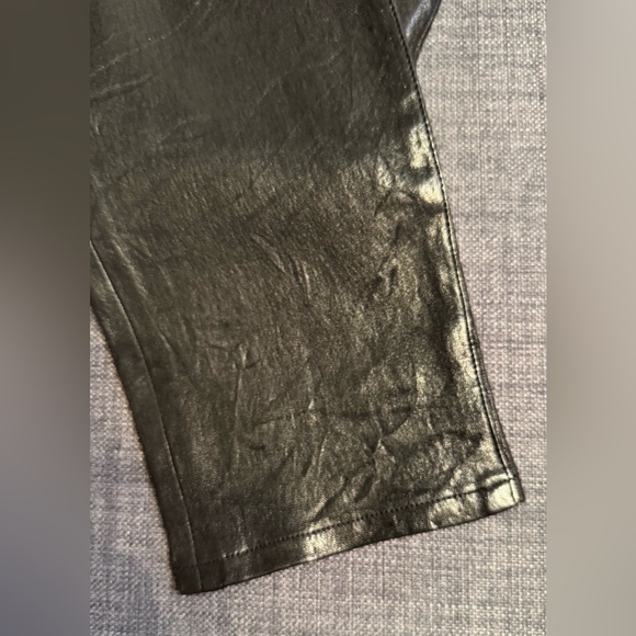FRAME Leather Pants. NWT. Size 31. Black. - Picture 5 of 12